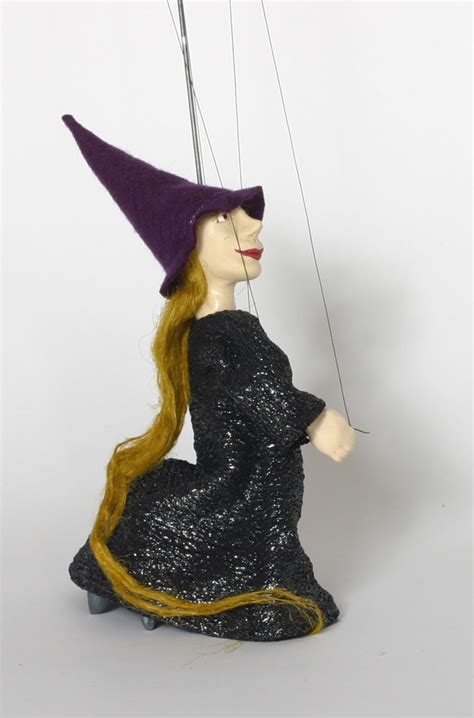 Witch marionette